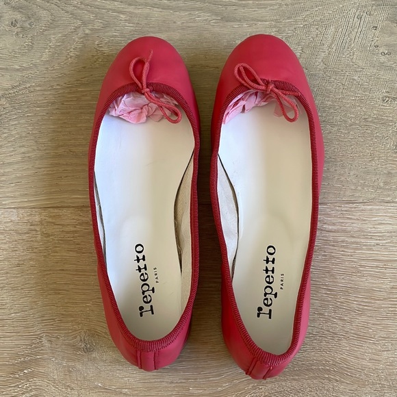 NWT Pink Repetto Cendrillon Ballerinas. Size 36.5. - Picture 2 of 7
